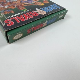 Arch Rivals Basketball Nintendo NES Complete CIB, Tested Authentic