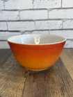 Vintage Pyrex FlameGlo Orange Red Ombre Mixing Bowl #402, 1 1/2 Qt Nearly Mint
