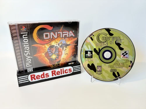 Contra: Legacy of War (Sony PlayStation 1, 1996) Complete CIB Immaculate