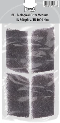 Tetra BF Filtermedium Filtermaterial Innenfilter IN 800 & IN 1000 Plus - 4 Stück