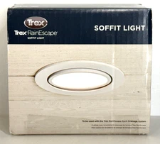 Trex Rainescape LED Soffit Light - Black color- Light Color White