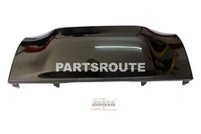 Lexus LX570 OEM Genuine Rear Bumper Center Removed Tow Hook Hitch Cover Black