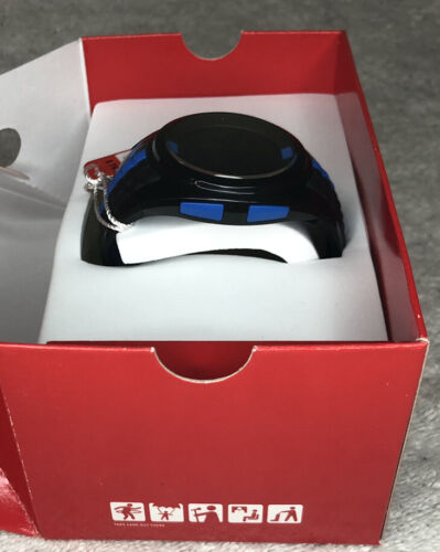 NWT PUMA Men’s Shift Black & Blue Digital Polyurethane Watch Chronograph - Picture 4 of 6