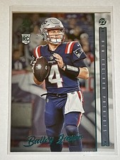 2022 Panini Chronicles - Luminance Update Rookies Teal #209 Bailey Zappe (RC)