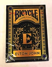 1 DECK Bicycle Elton John playing cards