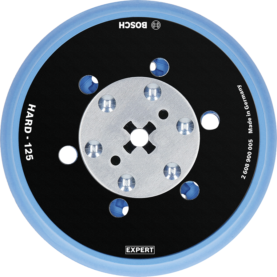 Bosch Professional Expert Multihole Backing Pads Universal 125mm Hard