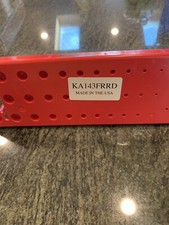 Snap On Ka143frrd 14 Sae Post 3 Row Socket Tray Red