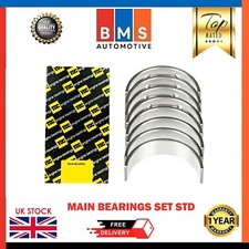 SET CUSCINETTI ALBERO MOTORE PRINCIPALE MICRA ALMERA KICKS NOTE HR12DE 1,2 L BENZINA MISURA STD