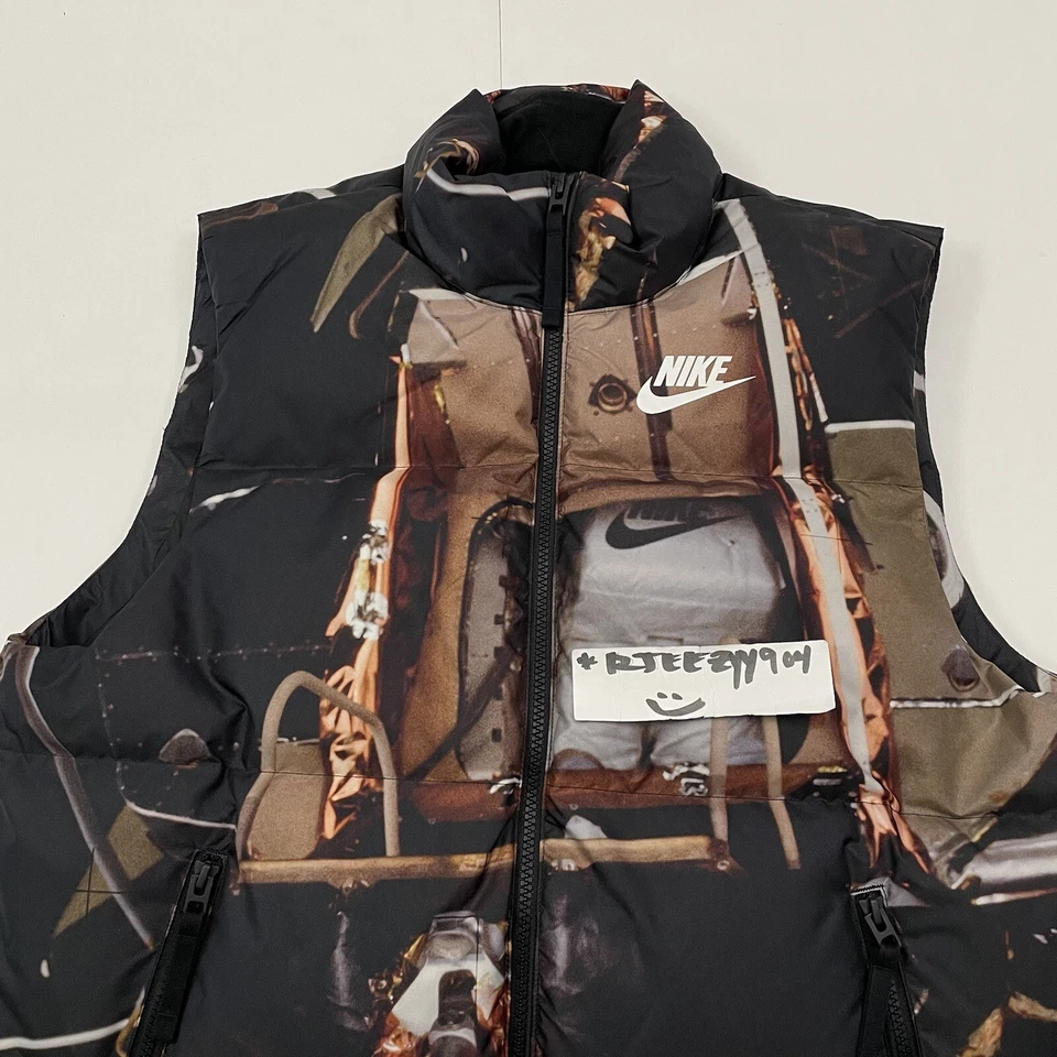 $170 Mens Size S Nike Therma Fit Zero Gravity Down Vest DD8273-010 - Image 3 of 4