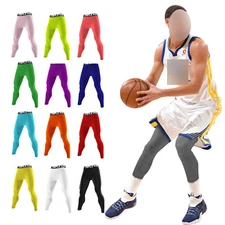 Men’s Long Compression Tight Pant Full Length Pant Athletic Base Underwear Layer