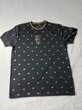 Mens T-Shirt Drill Clothing Black & Gold Colour - UK Size L |Brand New With Tags