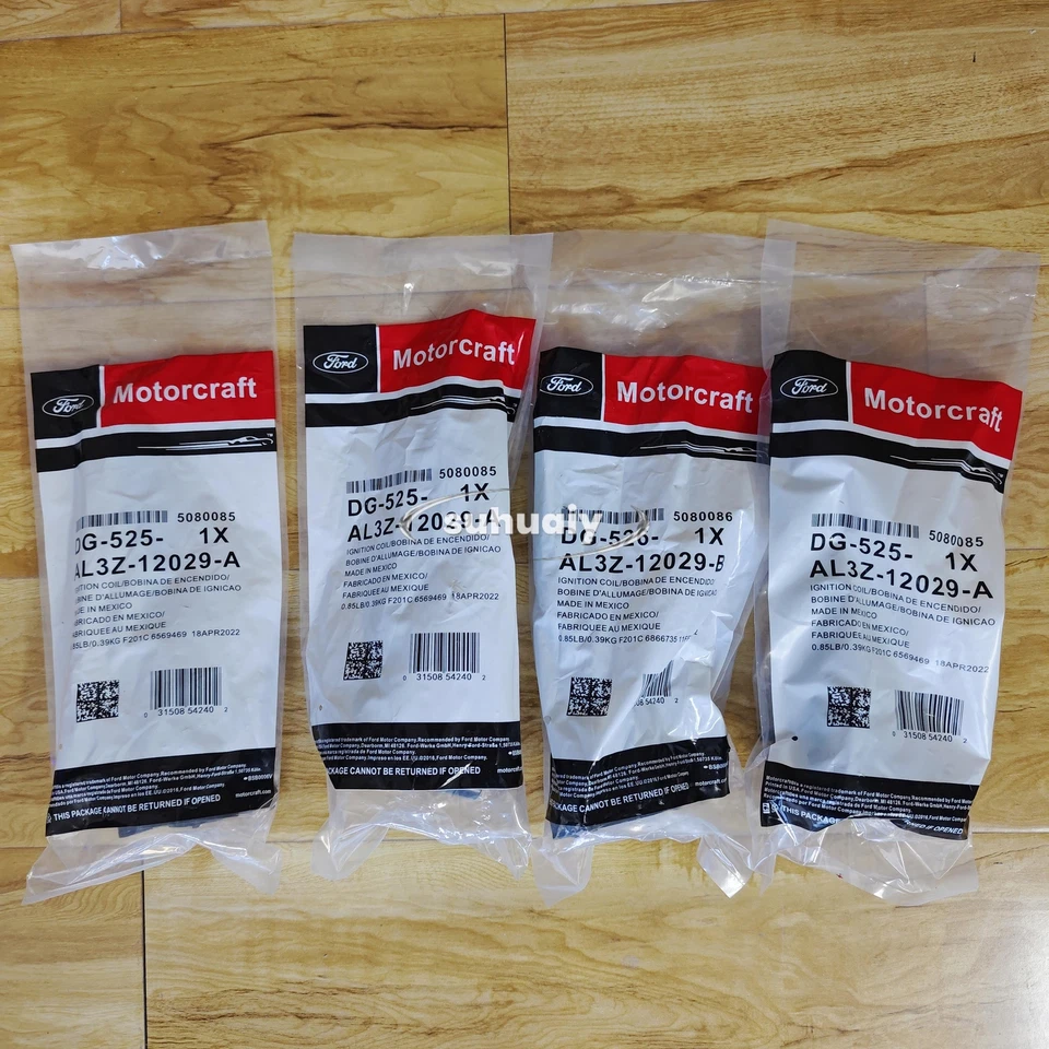 8Pcs Ignition Coils DG525 & DG526 Motorcraft For Ford F250 F350 Super Duty 6.2L Foto 4 de 4