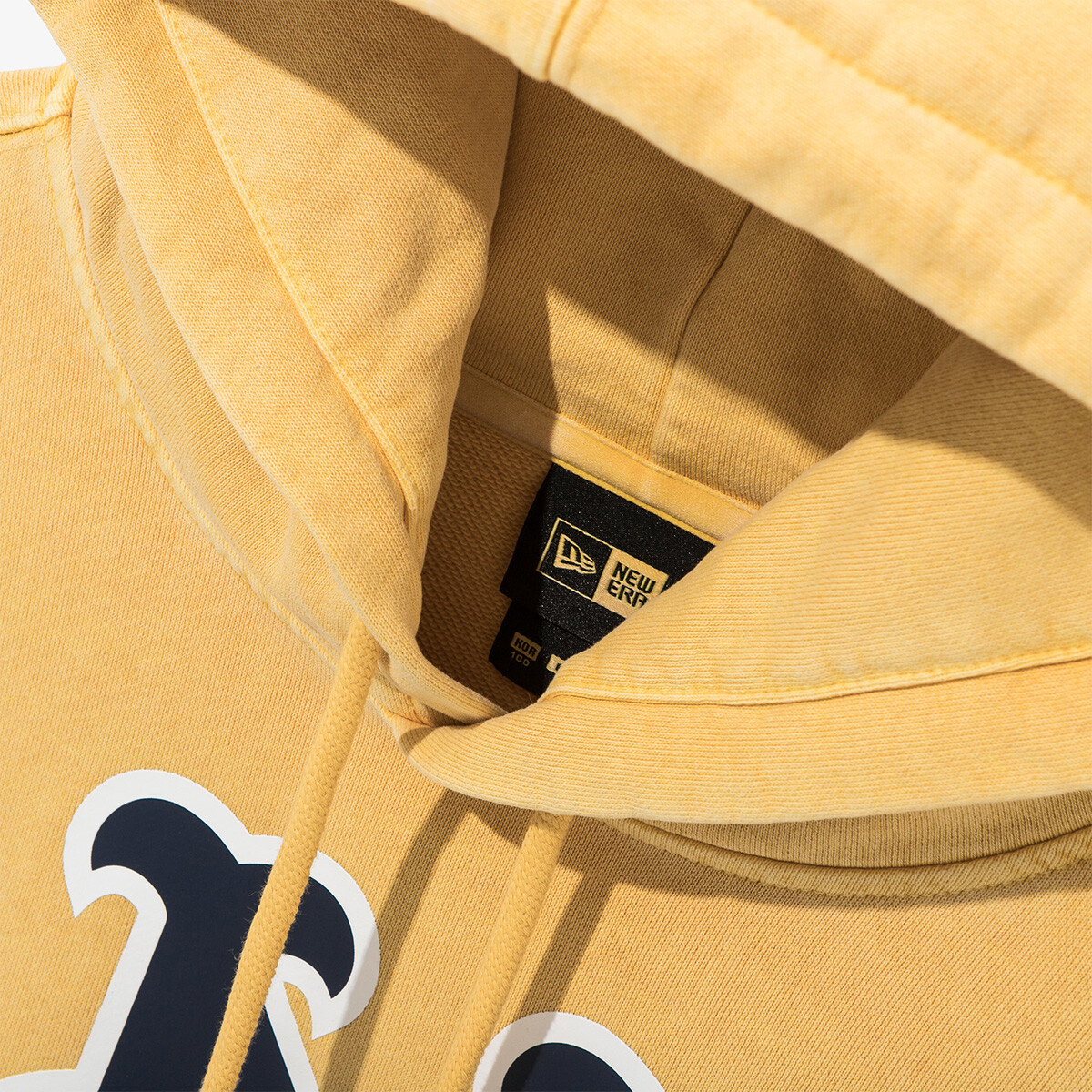 New Era MLB New York Mets Pigment Logo Hoodie, Mustard | eBay