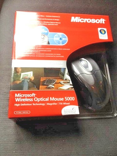 Microsoft Wireless Optical Mouse 5000 (M03-00083) - Picture 5 of 6