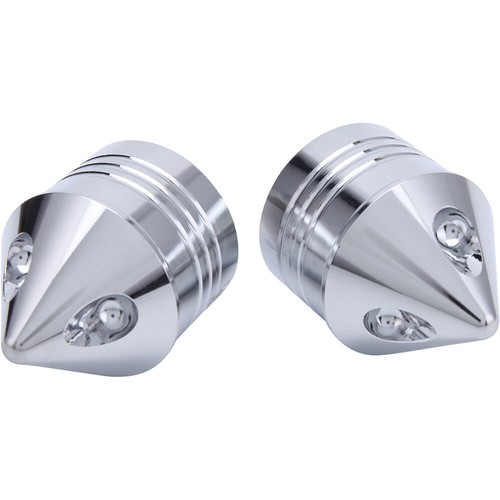 Chrome Motorcycle Front Axle Cap Nut Cover For Harley Davidson Heritage Softail - Picture 10 of 12