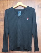 Wunderschöner Giorgio Di Mare Vintage Pullover, Heritage Yachting, Schwarz Gr.XL