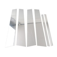 1 Set Pillar Post Door Window Cover Trim Kit For Infiniti G35 G37 Sedan 2002-13