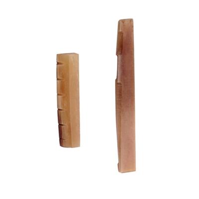 43 mm Camel Bone Gitarrenmutter und Steg Sattel für