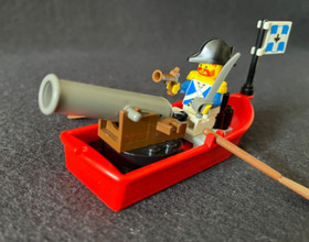 LEGO Pirates: 6245 Harbour Sentry 100% Complete~Vintage 1989