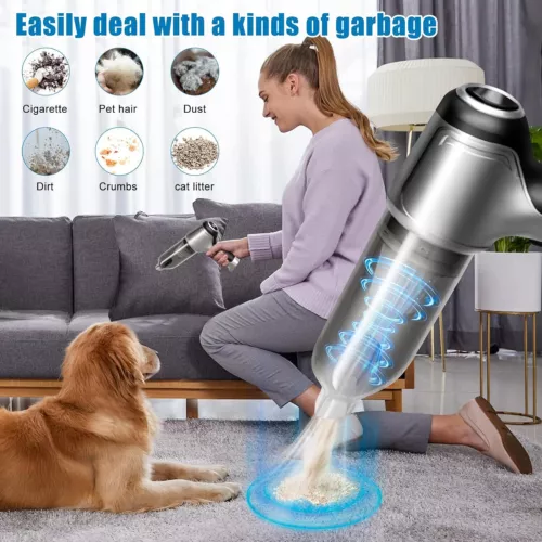 95000PA Handheld Car Cordless Vacuum Cleaner Home Dust Blower Mini Air Duster AU - Picture 5 of 27