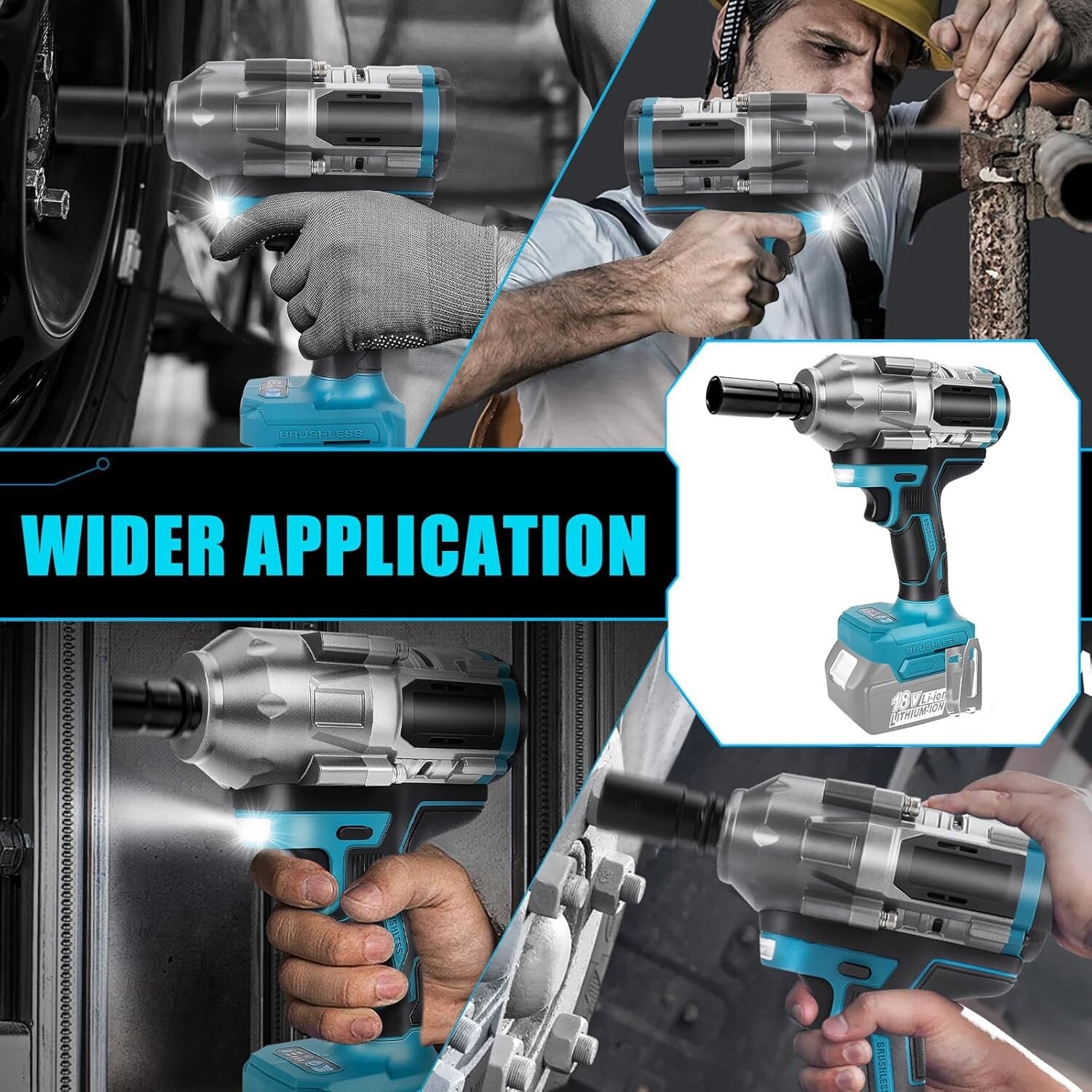 Avvitatore Ad Impulsi 1000Nm Compatibile Makita | Offerta Officina