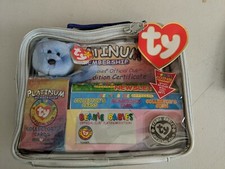 TY Beanie Babies Official Club Platinum Edition 1999 Membership Kit NEW 357