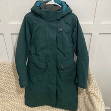 Merrell Women's Opti-warm Opti-shell Parka Snow Winter Jacket Green Size Medium