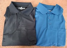 Adult Wicking Polo With Pocket, 100% Polyeste...