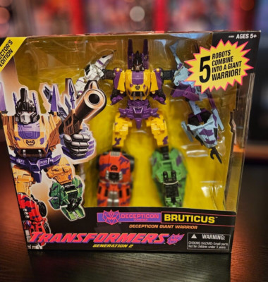 Transformers RID Generation 2 ** BRUTICUS ** Exclusive Combiner Set