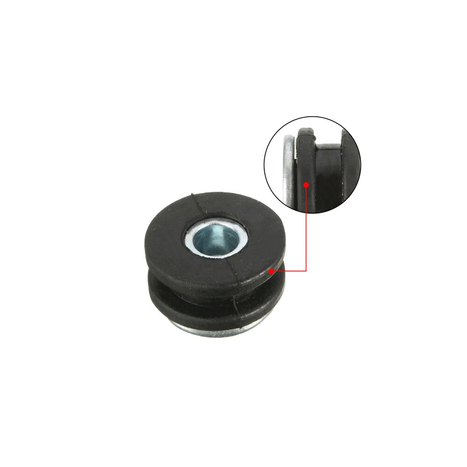 Kit de pernos de ojales de goma para motocicleta de 10 piezas para perno de carenado Honda Yamaha Suzuki Foto 4 de 4