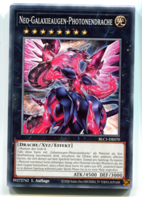Yu-Gi-Oh! Neo Galaxieaugen Photonendrache Common BLC1-DE070