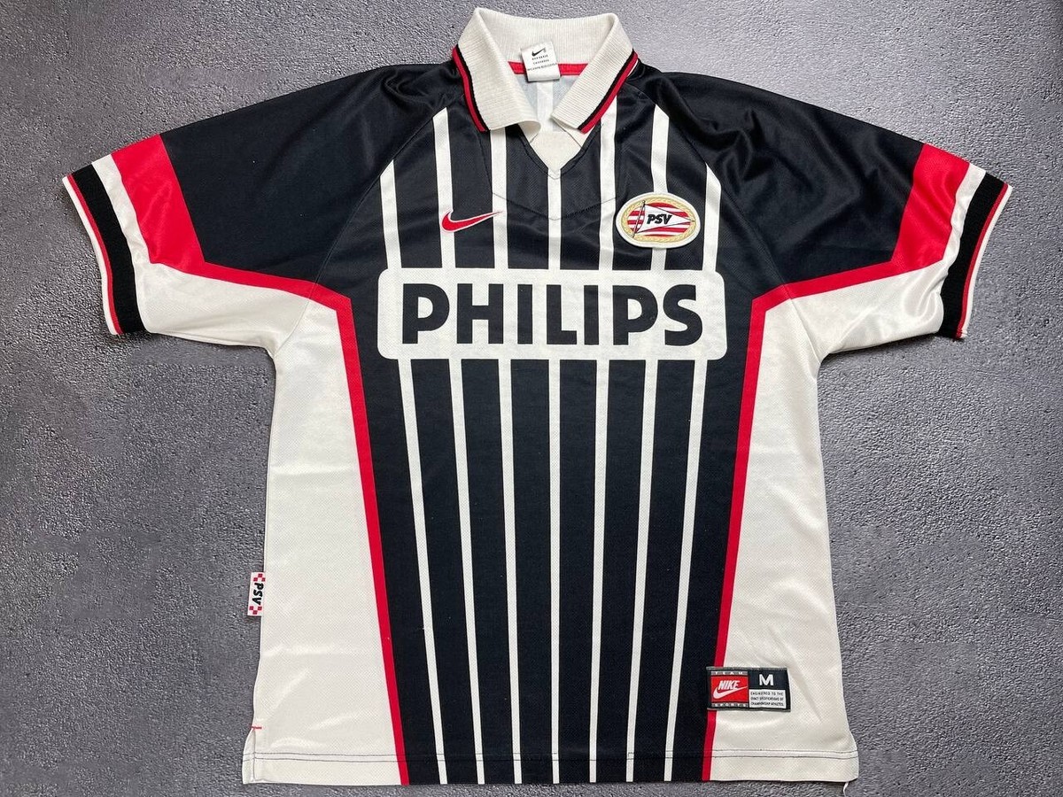 PSV Eindhoven 1997/1998 Nike Away Football Shirt Size M | eBay