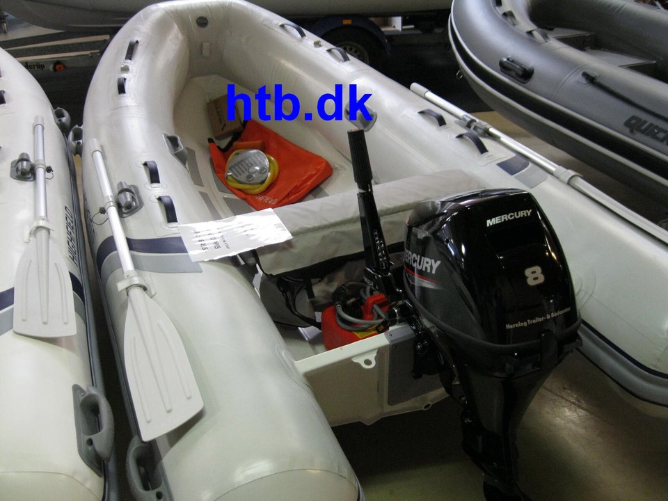 Highfield UL 340 gummibåd, lysgrå køb i Herning Kommune Både Både