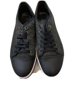 mens black lanvin trainers