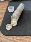 Mercury Dimes… One Roll Of 50 Dimes Total. 3.575 Troy Oz ASW.