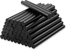 Hot Glue Sticks 7mm X 100mm, 50pcs Black Glue Sticks, Mini Hot Melt Glue Gun For 0.18 per stick