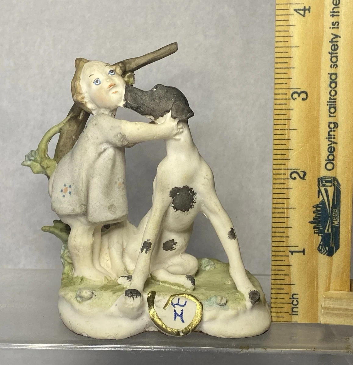 Capodimonte Dog In Antique Ceramic & Porcelain Figurines for sale