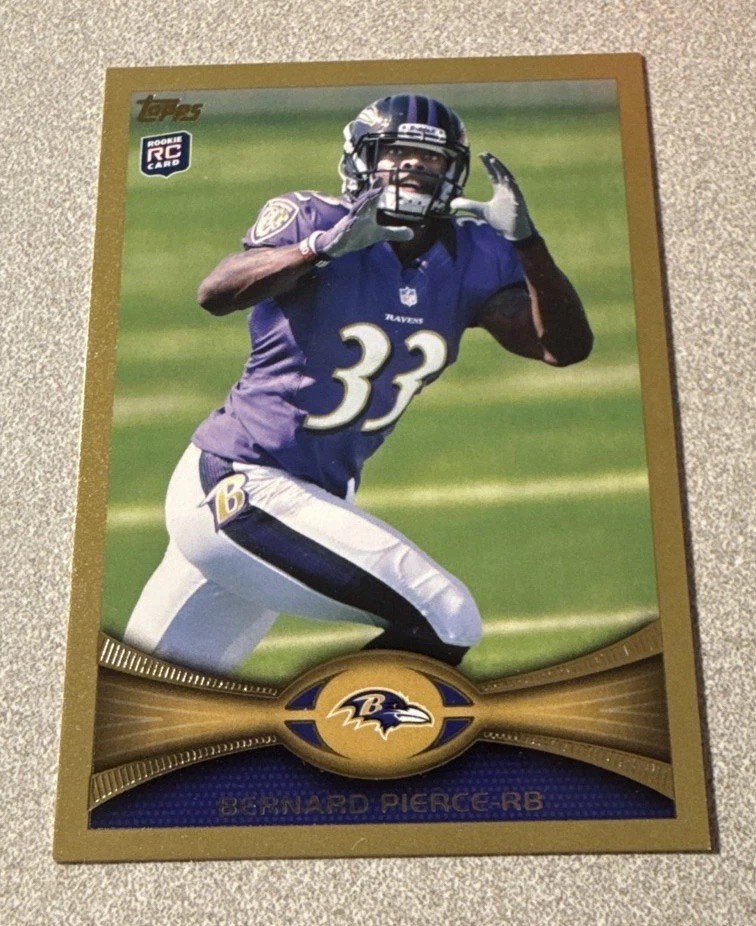 2012 Topps - Bernard Pierce #214 Gold /2012 (RC)