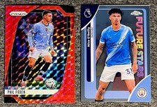 Phil Foden Red Mosaic and Nico O’Reilly Future Stars Manchester City