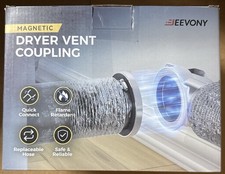 Magnetic Dryer Vent Coupling DV90 Airtight Seal Dryer Vent Connector Kit Easy