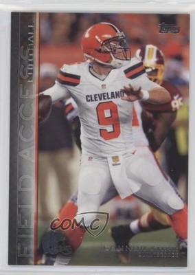 2015 Topps Field Access Connor Shaw #3 1s8
