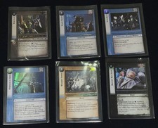 LOTR THE TWO TOWERS TCG ALL FOIL LOT OF 14 4U UNCOMMON