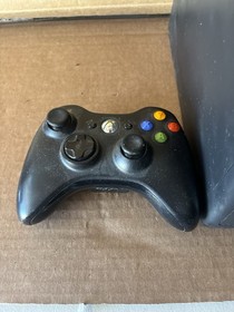 Xbox 360 S Slim Console Bundle, Controller Tested Working 250HDD