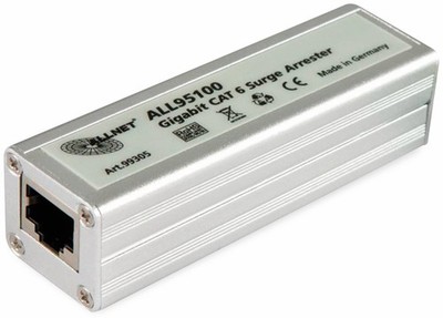 ALLNET Ethernet Surge Protectr PoEplus Gig RJ45 ALLNET-ALL95100 UPC