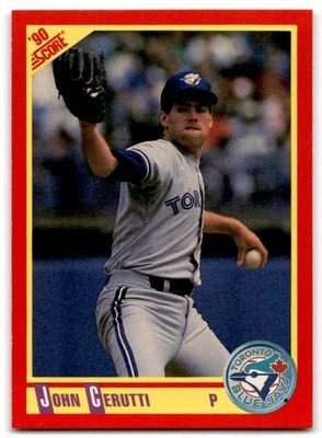 1990 Score John Cerutti Toronto Blue Jays #429