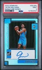 2022 Panini Donruss Jalen Williams RC  Silver Auto #SSJWL PSA 9 Pop 10