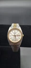 Vintage Seiko 7N83-0041 Quartz Two-Tone Fluted Bezel 24mm Day/Date *SEE PHOTOS*