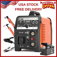 50Amp Non-Touch Cutter Cut/TIG/MMA Pilot Arc Air Plasma Cutter Welding Machine