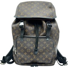 Louis Vuitton Zack Backpack M43422 Brown Monogram Macassar #1496