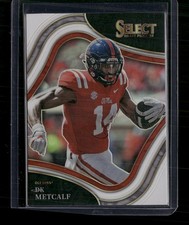2022 Panini Select Draft Picks #146 DK Metcalf White Prizm 25/35 FD